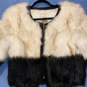 *SOLD* Faux fur jacket